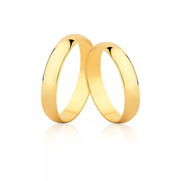Alianças De Ouro Com Entrega Rápida - AE-12 - Alianças Exclusivas