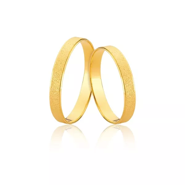 Aliança de Ouro com Fabricação Rápida 