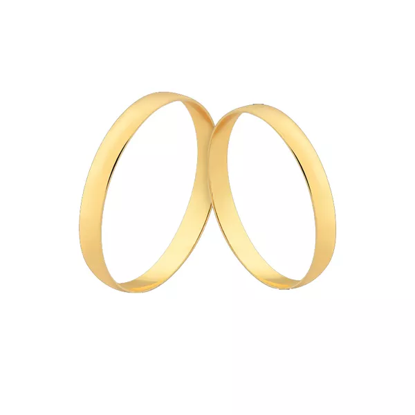 Alianças De Ouro Baratas - A-CM-126 - Alianças Exclusivas