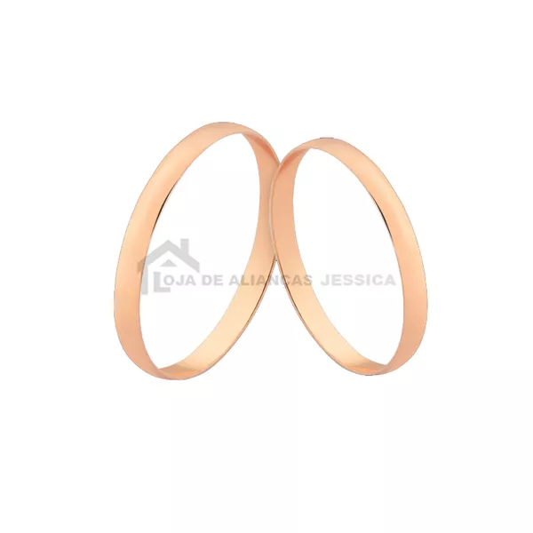 Par De Alianças Em Promoção - L-CM-123-R - Alianças Exclusivas