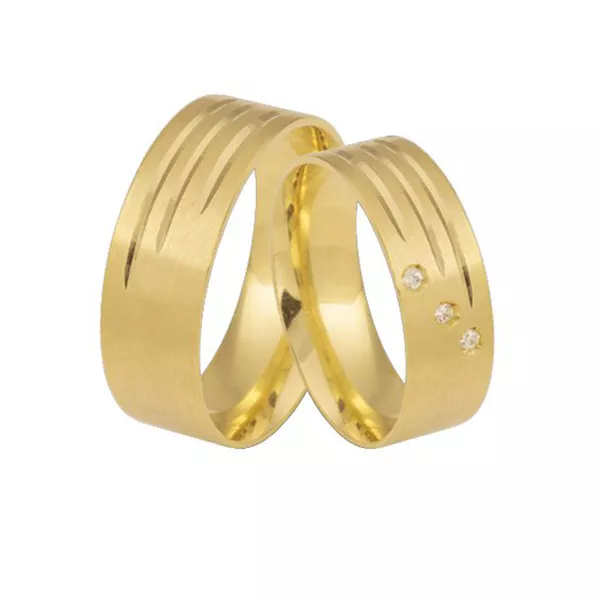 Aliança Em Ouro