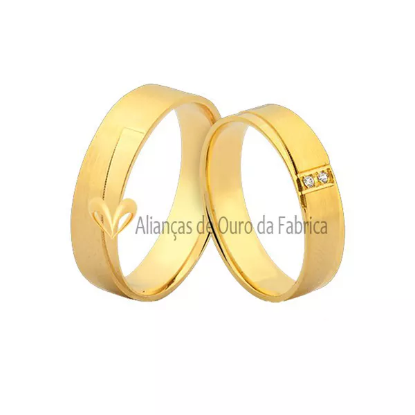 Alianças Em Ouro