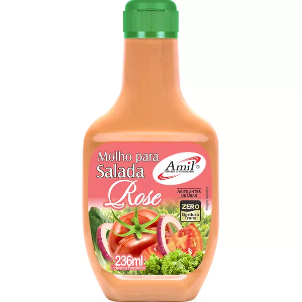 MOLHO SALADA ROSE 236ML
