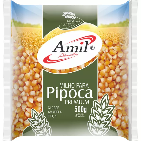 Milho de Pipoca Premium 500g