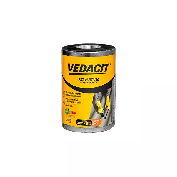 FITA MULTIUSO VEDACIT 20CM X 10X 1,00MM