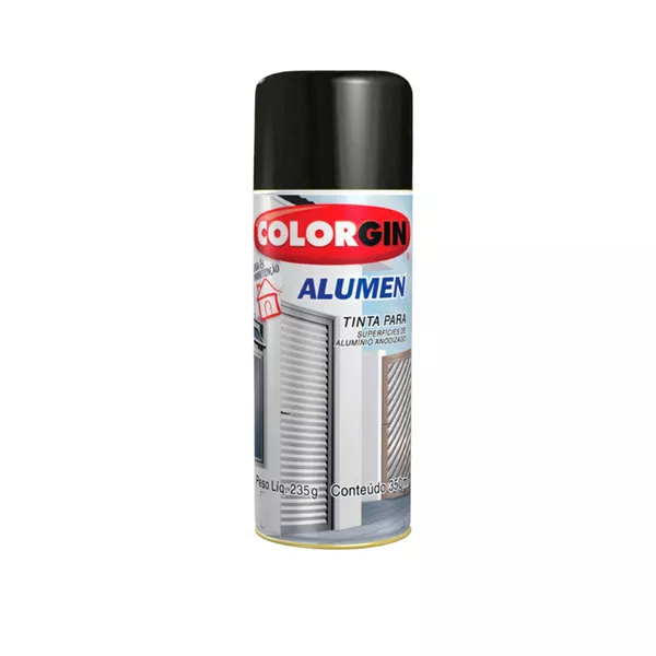 TINTA SPRAY USO GERAL BRANCO RÁPIDO REFRIGERADOR 51001 COLORGIN 350ML