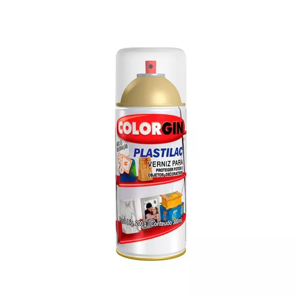 TINTA SPRAY USO GERAL BRANCO RÁPIDO REFRIGERADOR 51001 COLORGIN 350ML
