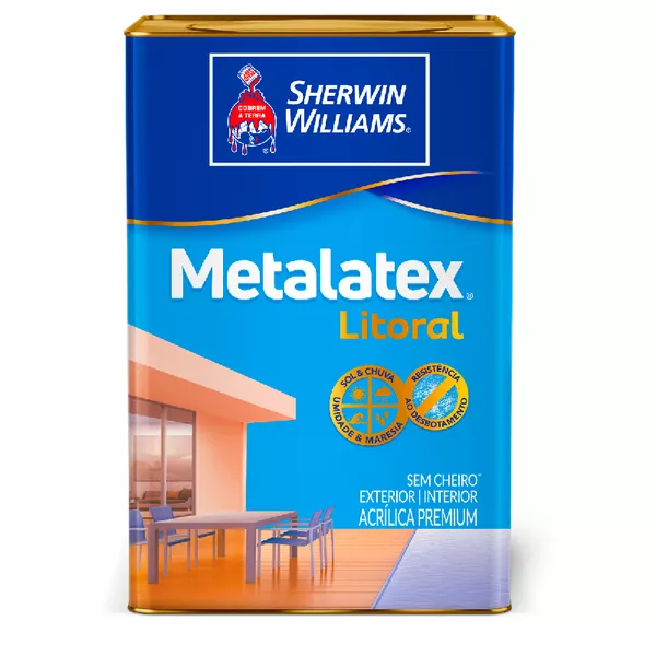 METALATEX LITORAL ACETINADO BRANCO 18L