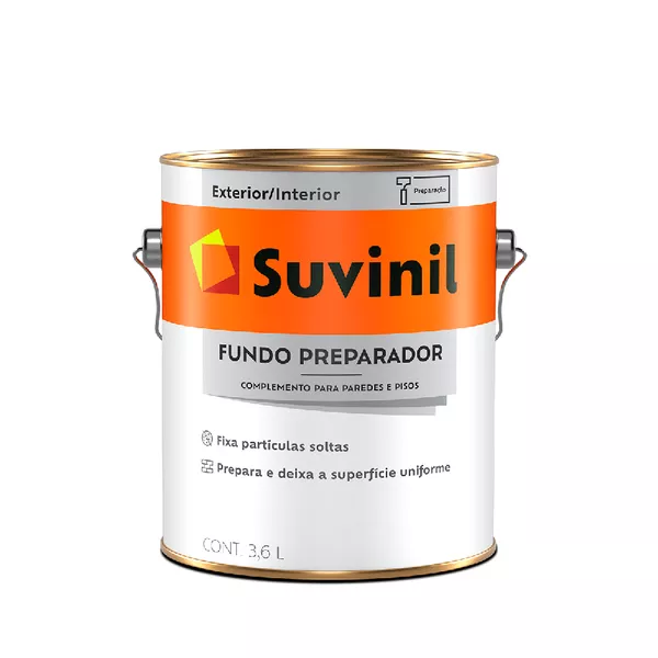 FUNDO PREPARADOR PARA PAREDES BRANCO GALÃO 3,6LT