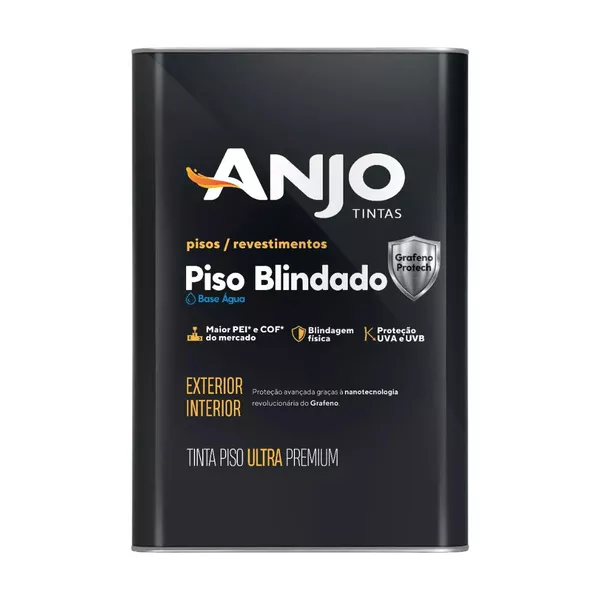 PISO BLINDADO GRAFENO PROTECH CINZA CHUMBO BASE ÁGUA 16L