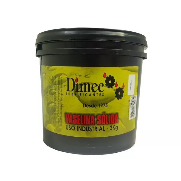 VASELINA SÓLIDA INDUSTRIAL BALDE 03KG - DIMEC