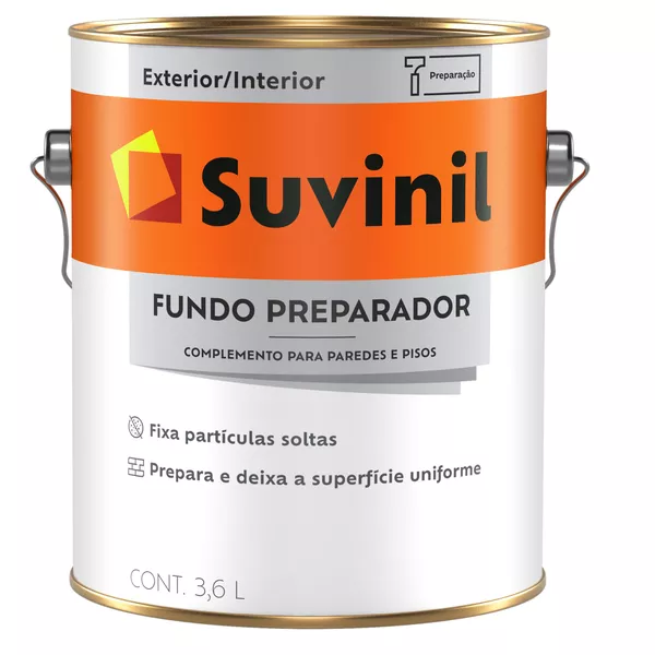 Fundo Preparador Para Pisos e Paredes 3,6L