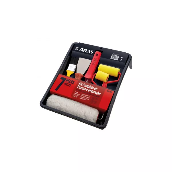 KIT DE PINTURA COMPLETO 7 PEÇAS 
