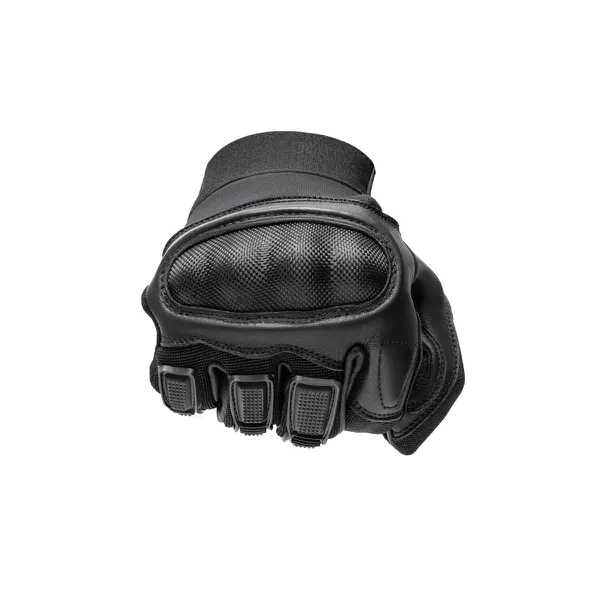 Luva Em Couro Motociclista URBAN BLACK 650