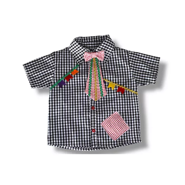 Blusa Junina Xadrez 