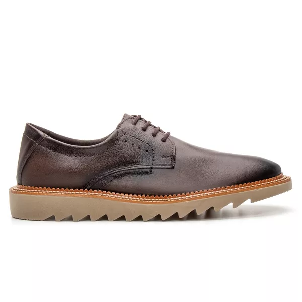 tan napori様 Sapato Loafer Tratorado Masculino Couro Legitimo - Café