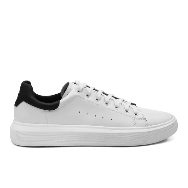 Tenis Masculino Casual Branco Sola Alta Oversize Macquen - Branco