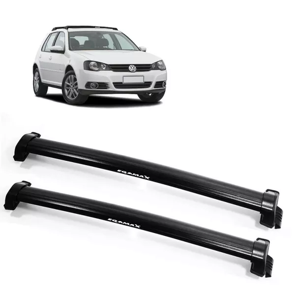 Rack de Teto New Wave Preto Golf 4 Portas 1999 a 2013 Eqmax