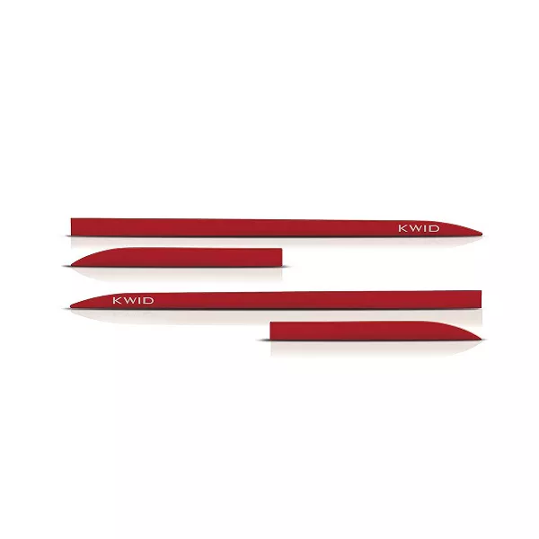 Kit Friso Lateral Kwid 2017 2018 2019 Vermelho Fogo SEAN CAR