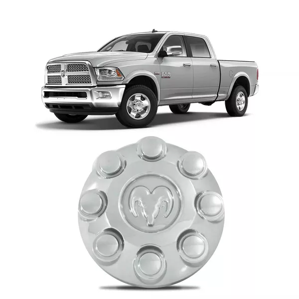 Calota Centro Roda Dodge Ram 2007 a 2013 Cromada Piave