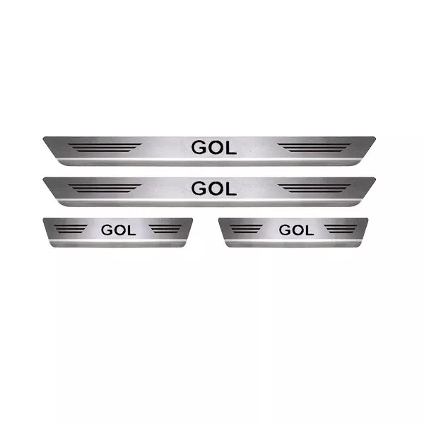 Soleira Porta Gol Aço Inox Escovado Mult