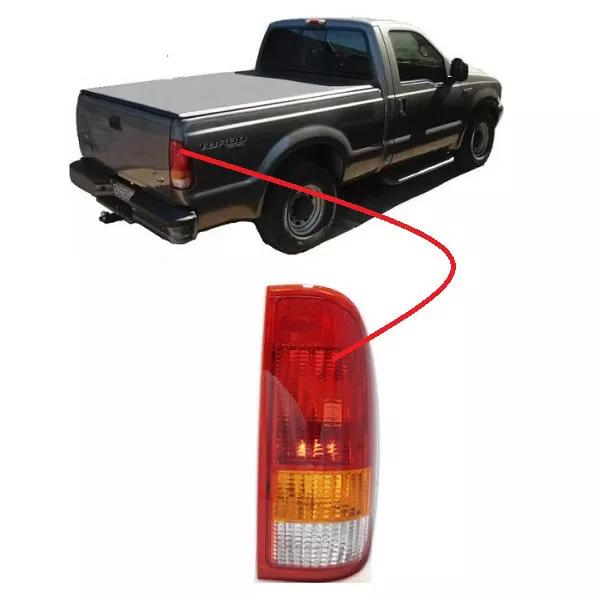 Lanterna Traseira F250 1998 a 2011 Modelo Cibie Direito