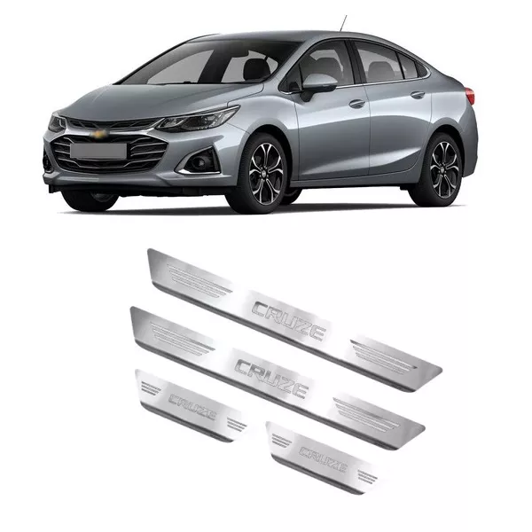 Soleira Porta Cruze Aço Inox Escovado GPI