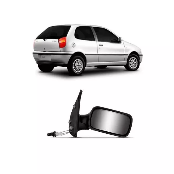 Retrovisor Palio 1996 a 2000 2 Portas Direito com Controle Retrovex