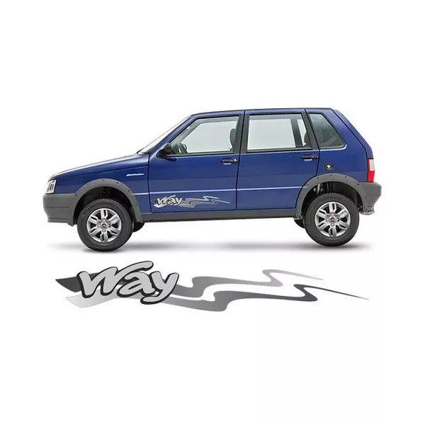 Faixa Decorativa Uno Mille Way 2013/ Decal Line