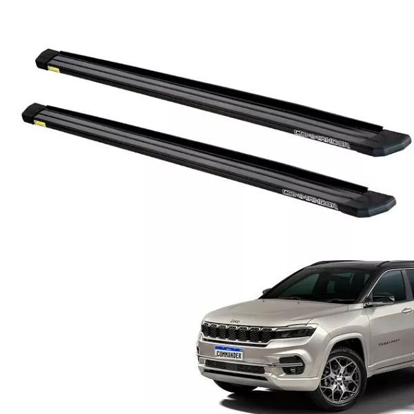 Estribo Commander 2022/ Slim Aluminio Preto CCF