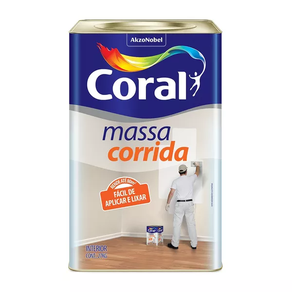 Massa Corrida 25Kg Coral