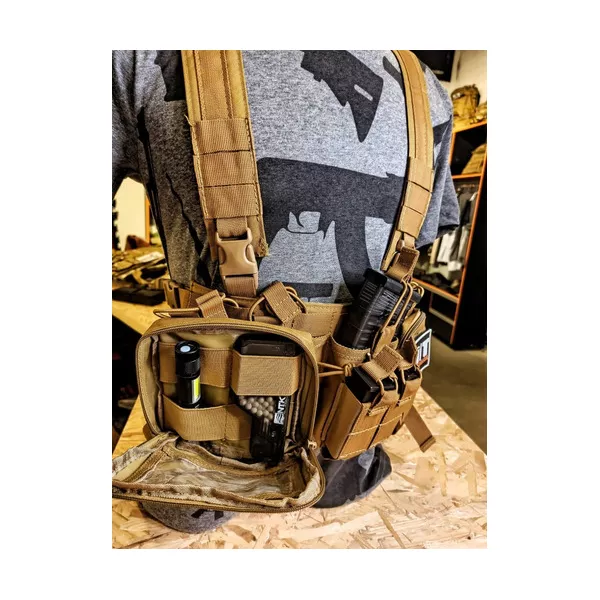 Colete Chest Rig Orion V1 - TAN