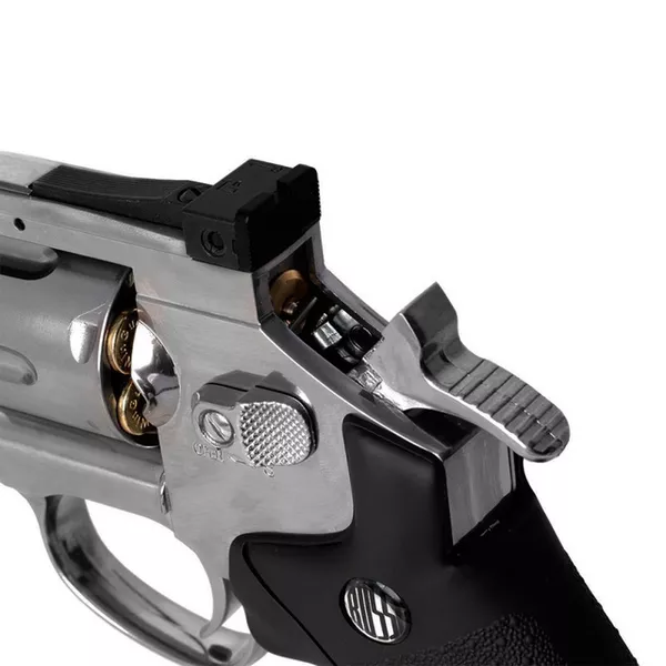 Revolver Airgun CO2 Rossi WINGUN NIQ. 708S 2 POL 4.5mm - Airsoft e