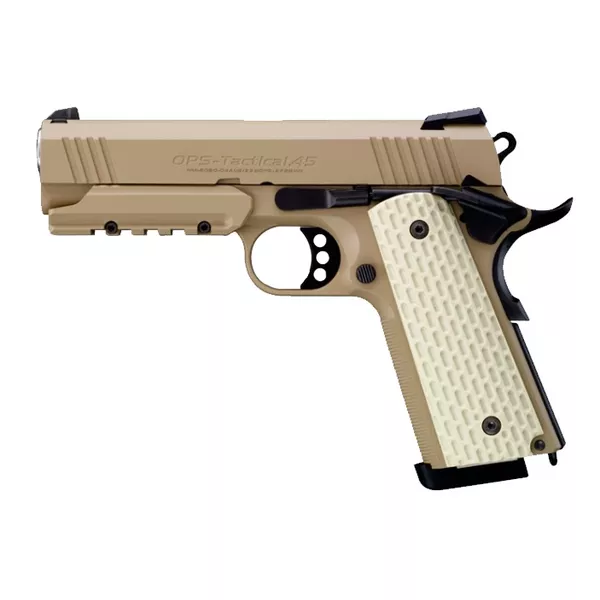 Pistola Airsoft GBB TOKYO MARUI 1911 4.3 WARRIOR DESERT - Airsoft