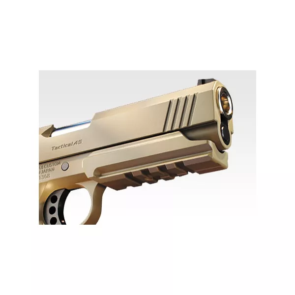 Pistola Airsoft GBB TOKYO MARUI 1911 4.3 WARRIOR DESERT - Airsoft