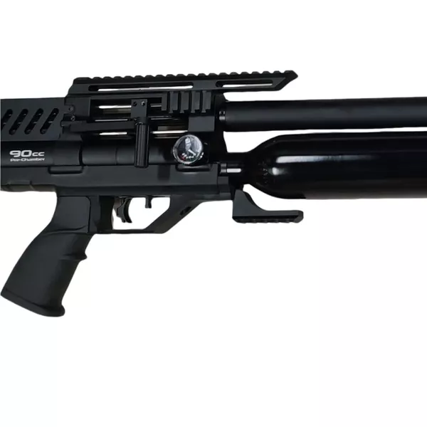 Carabina de Pressão PCP Reximex Meta Premium 5.5mm Black + Luneta