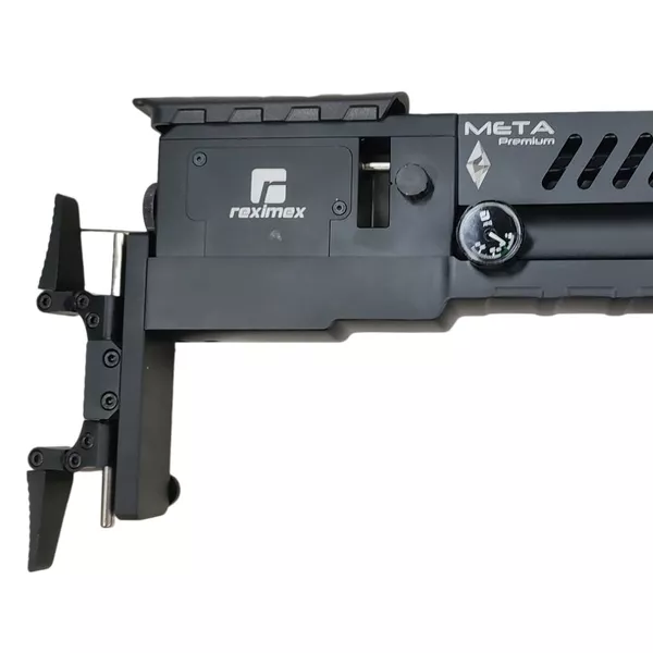 Carabina PCP Reximex Meta Premium 6,35mm Black - Airsoft e Armas