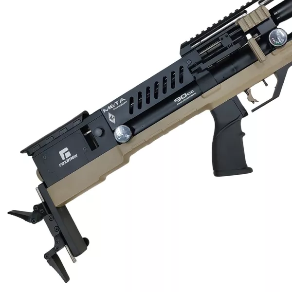 Carabina Pressão PCP Reximex Meta Premium 6.35mm FDE + Luneta T