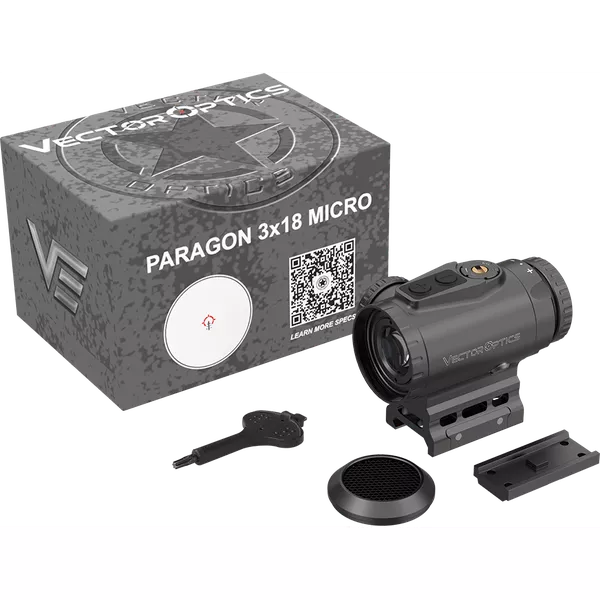 トイガン VECTOR OPTICS PARAGON 3x18 MICRO Red Dot Vector Optics Paragon micro prism 3X18 - Airsoft e Armas