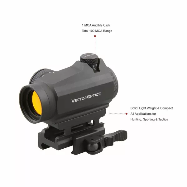 Vector Optics Maverick 1×22 GenⅡ 本体 Red Dot Vector Optics Maverick 1X22 GNII - Airsoft e Armas de