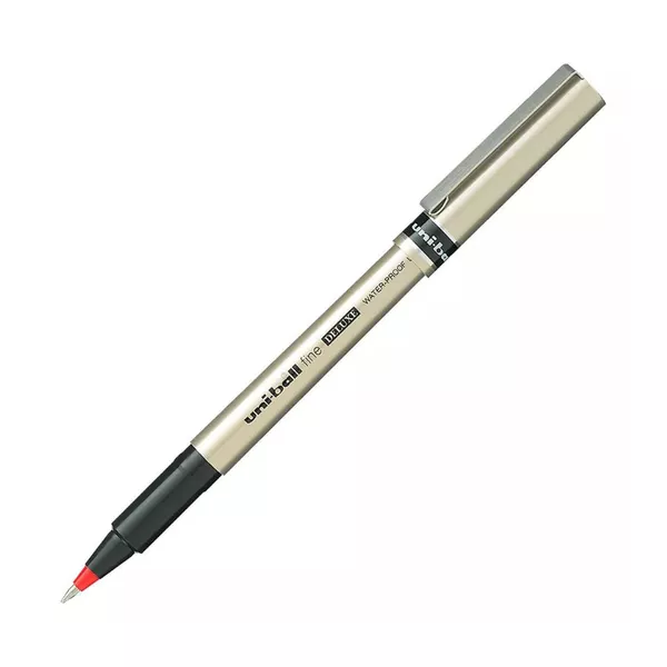 Caneta Uni-Ball Deluxe 0,7mm UB-177 Vermelha