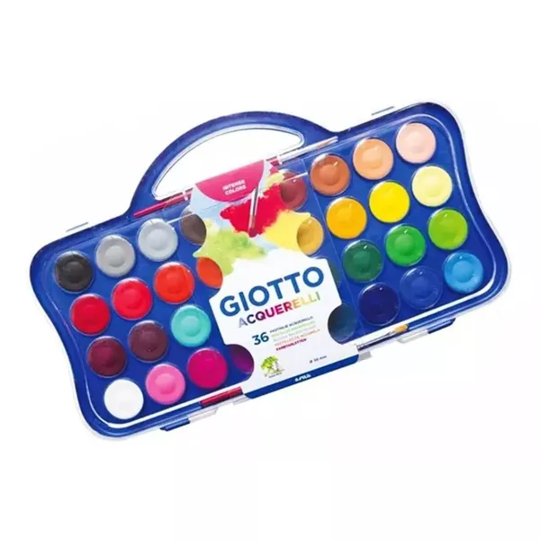 Estojo Aquarela 36 Cores Giotto
