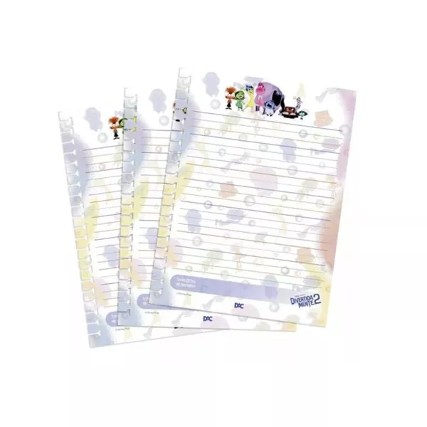 Caderno Espiral Cd 10x1 Smart Universitário Divertida Mente 2 DAC