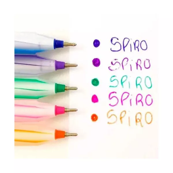 Kit de Canetas Esferográficas Spiro Clean 0.7mm - CIS