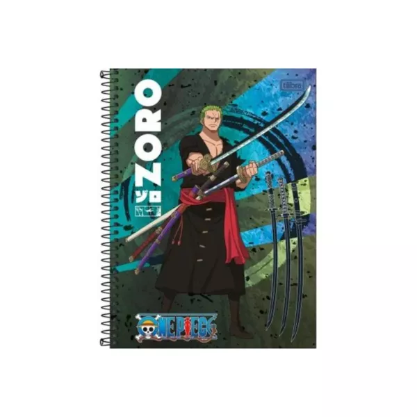 Caderno Espiral 1x1 One Piece Tilibra