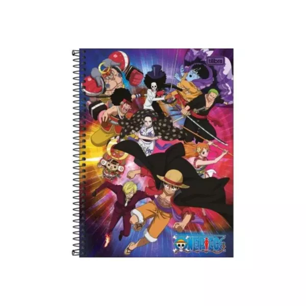 Caderno Espiral 1x1 One Piece Tilibra