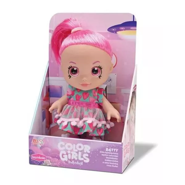Boneca Color Girls Mia Bambola - Criatividade e Diversão 