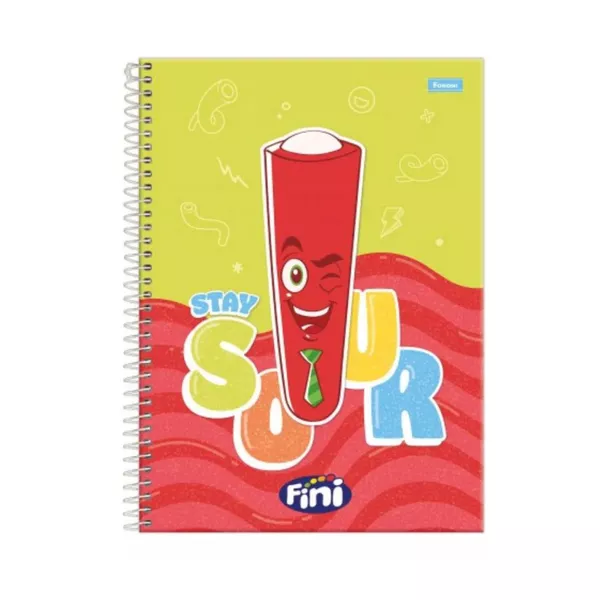 Caderno Universitário Capa Dura 10x1 Fini Foroni