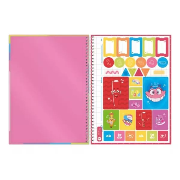 Caderno Universitário Capa Dura 10x1 Fini Foroni