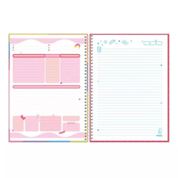 Caderno Universitário Capa Dura 10x1 Fini Foroni